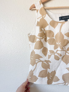 Neutral Linen Tank - Size 4P