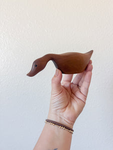 Carved Wooden Duck