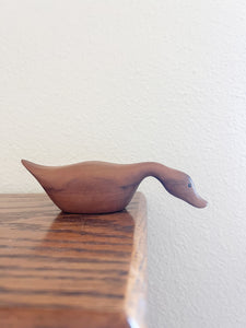 Carved Wooden Duck