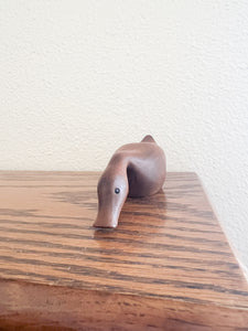 Carved Wooden Duck