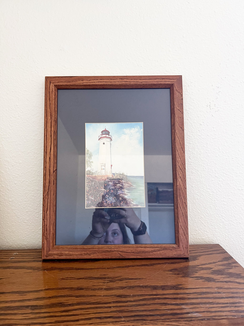 Framed Lighthouse Print