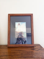 Framed Lighthouse Print
