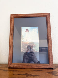 Framed Lighthouse Print