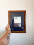 Framed Lighthouse Print