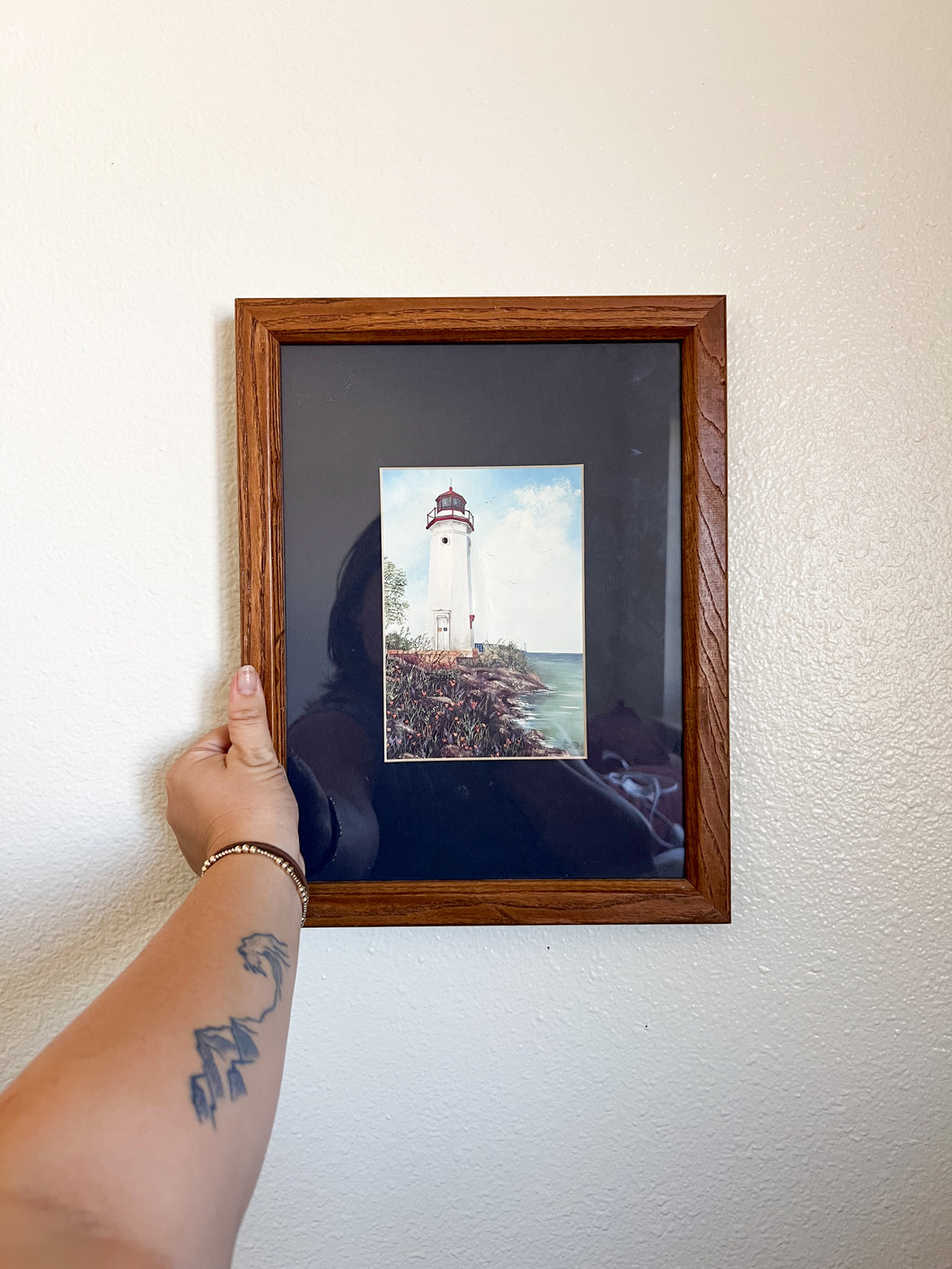 Framed Lighthouse Print