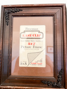 Pair of Wooden 5x7 Frames
