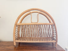 Load image into Gallery viewer, Bamboo Magazine Rack
