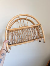 Load image into Gallery viewer, Bamboo Magazine Rack
