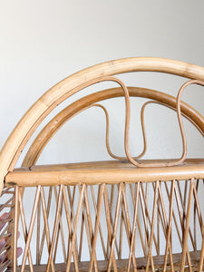 Bamboo Magazine Rack