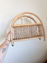 Load image into Gallery viewer, Bamboo Magazine Rack
