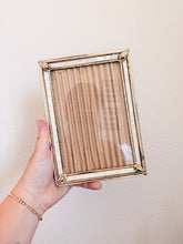 Load image into Gallery viewer, Gold Floral 5x7 Photo Frame
