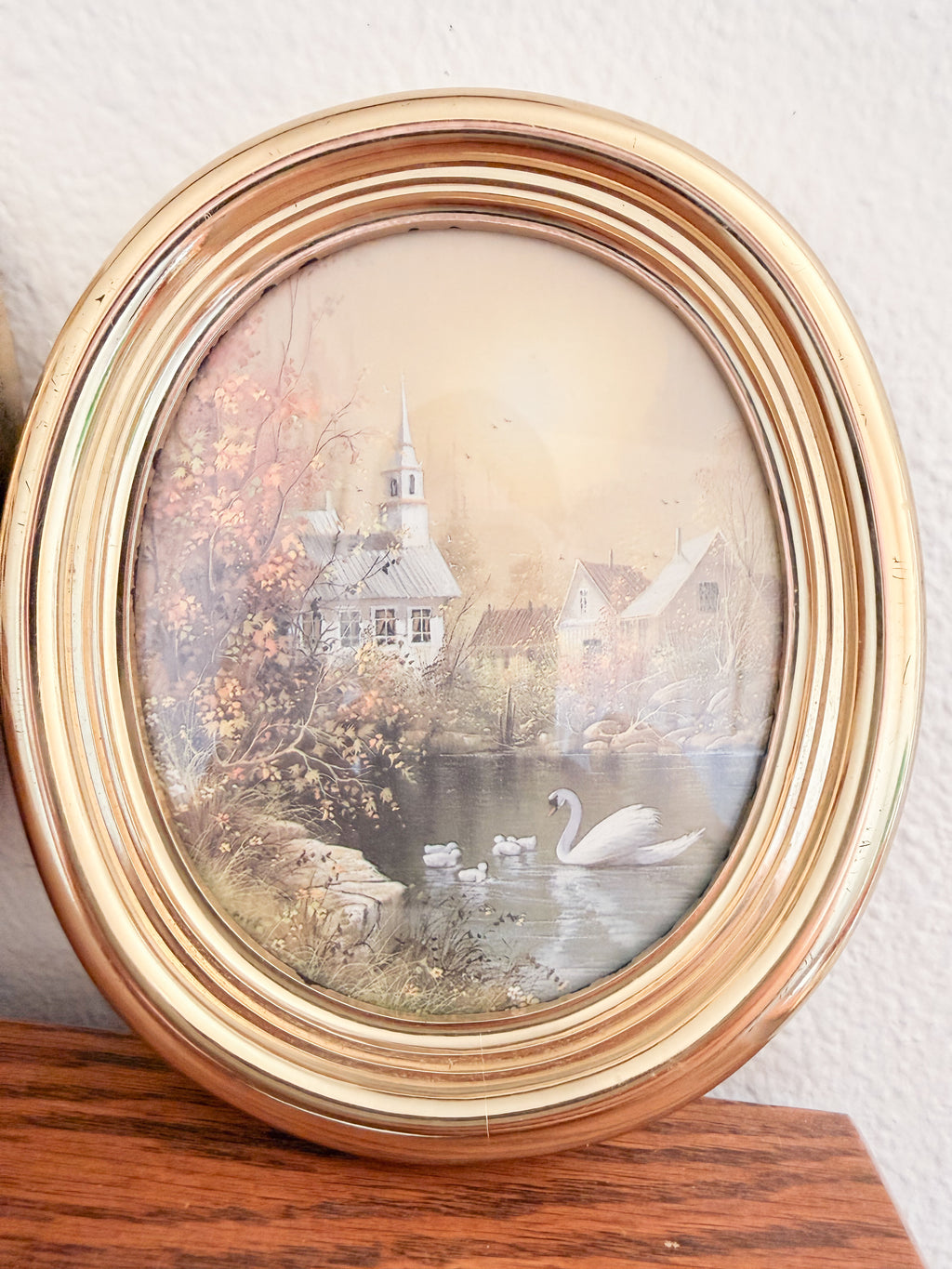 Set of Swan Landscape Prints