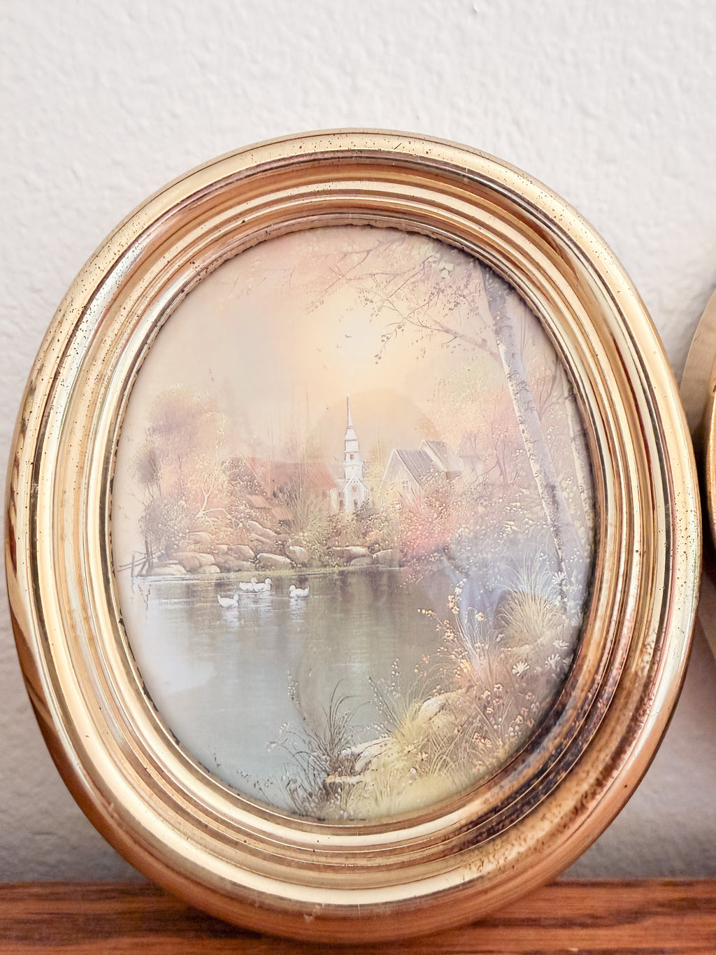Set of Swan Landscape Prints