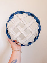 Load image into Gallery viewer, Blue and White Lattice Bowl
