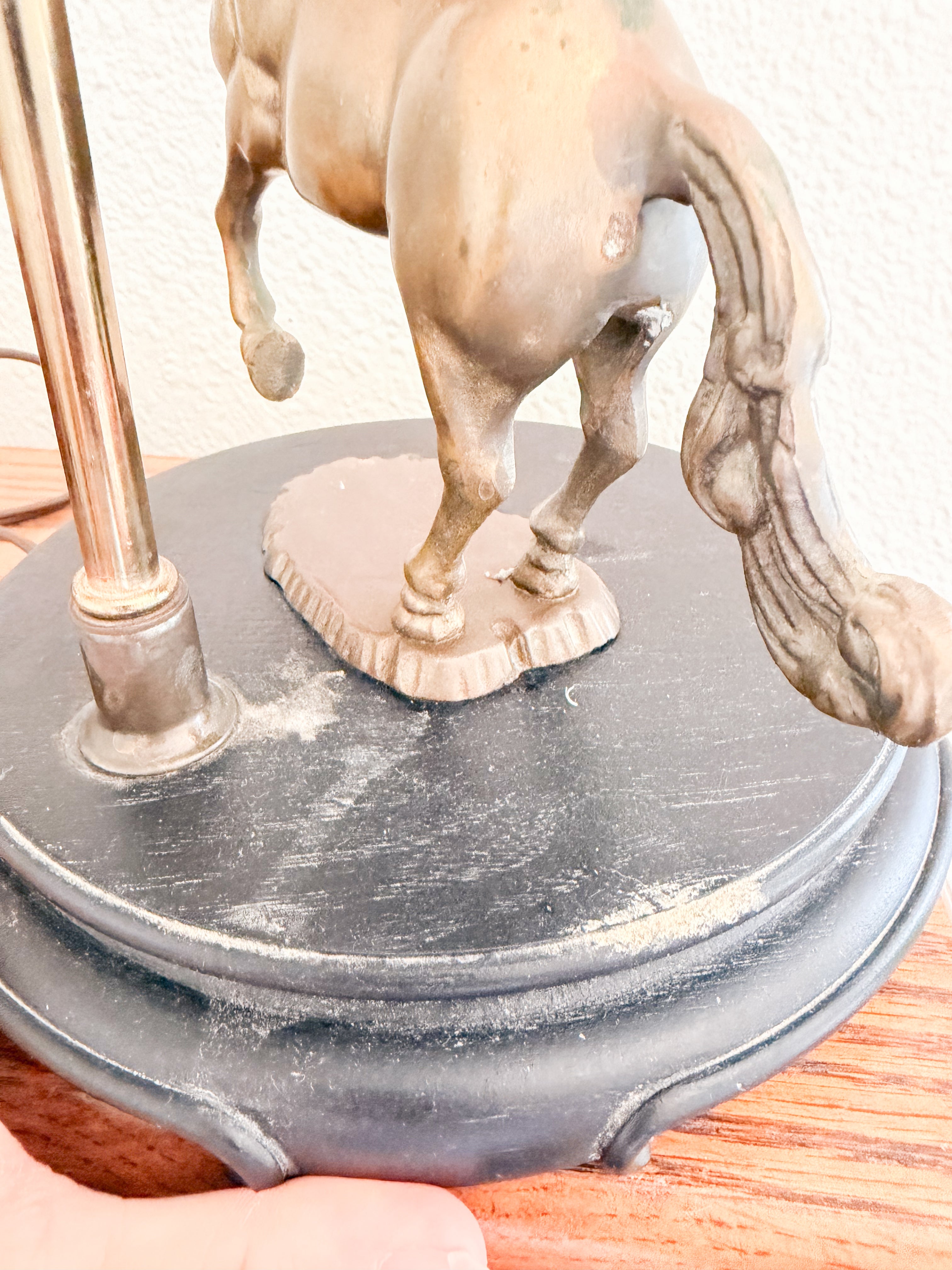 Brass Unicorn Lamp