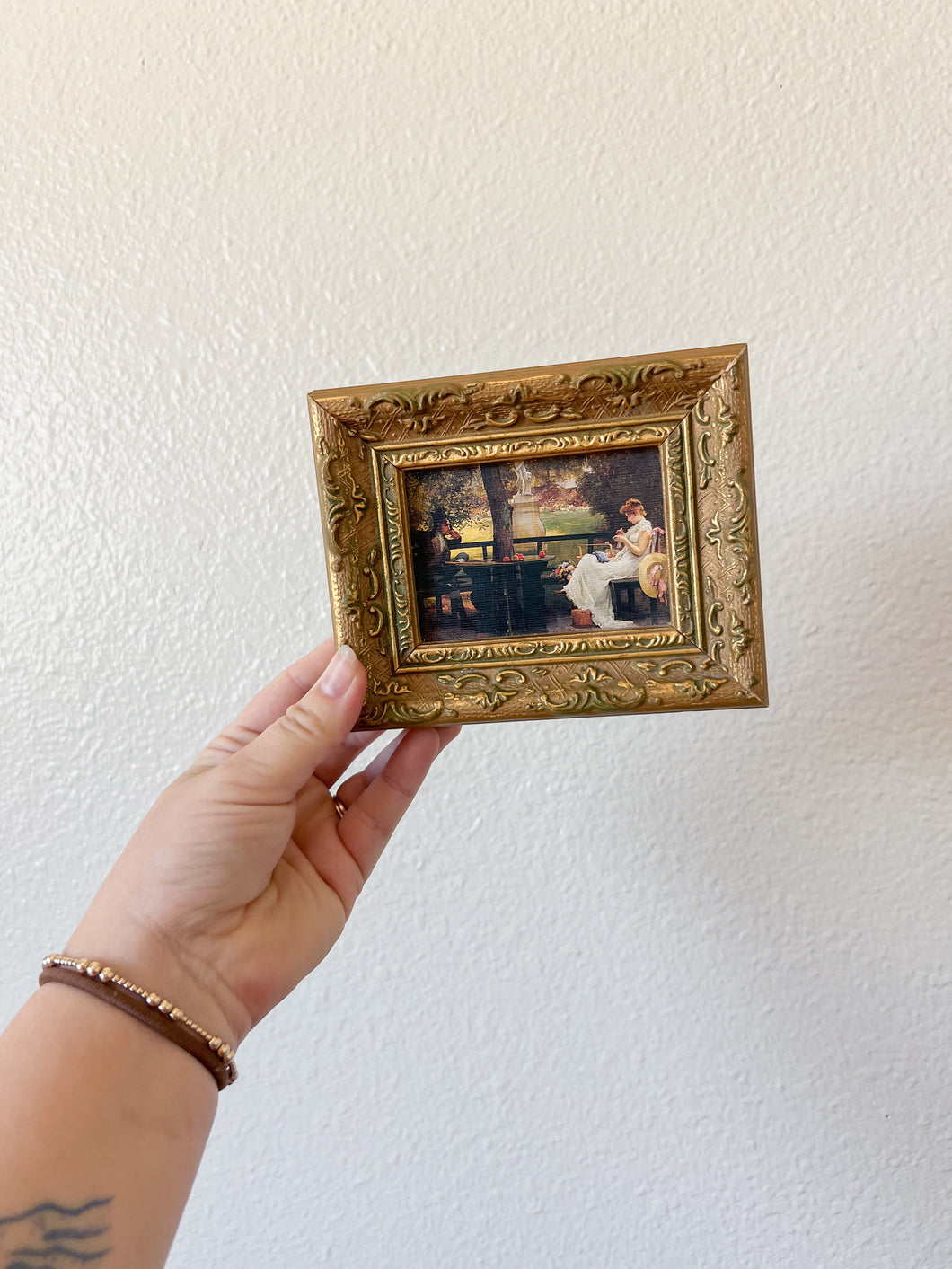 Little Print in Gilded Frame