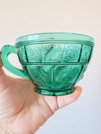 Teal 1930s Teacup