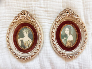 Framed Ornate Victorian Prints