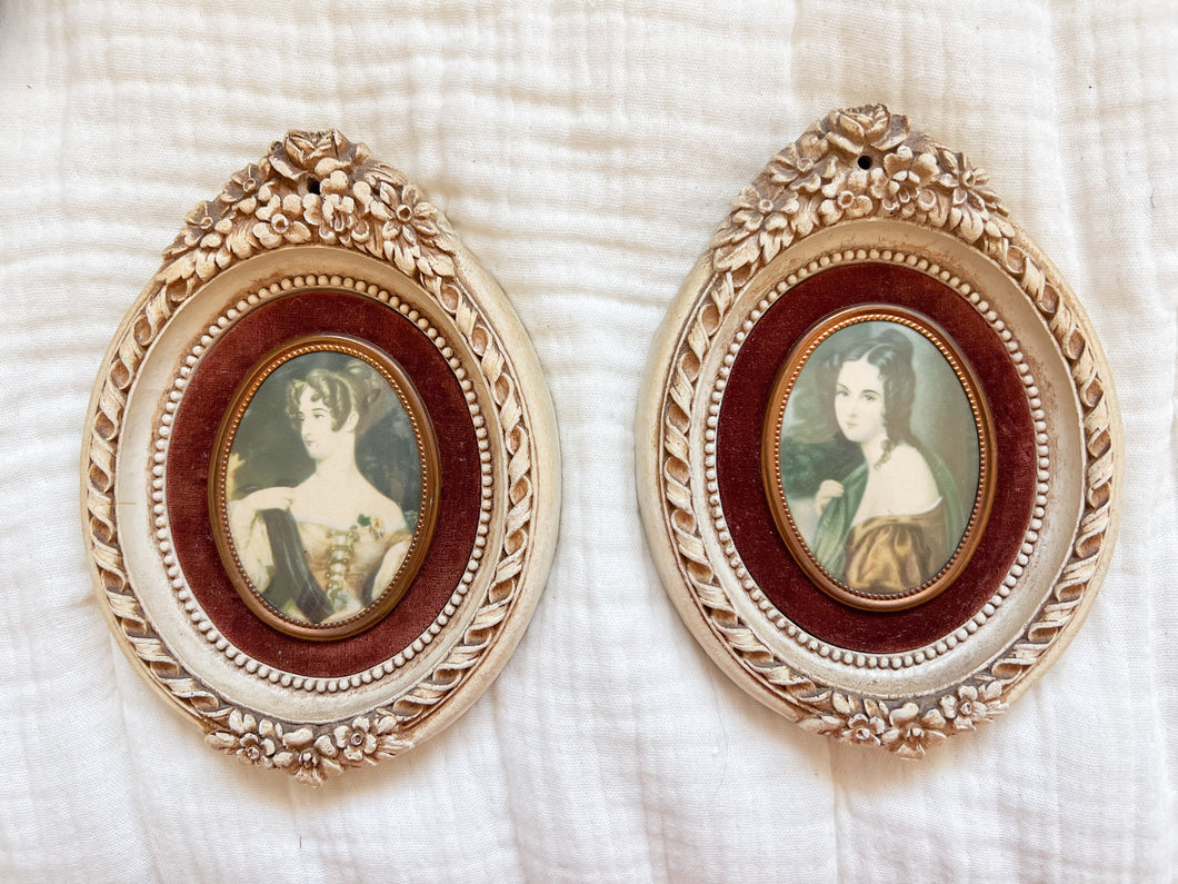 Framed Ornate Victorian Prints
