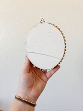 Load image into Gallery viewer, Oval Framed Floral Print
