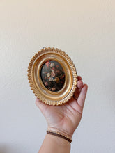 Load image into Gallery viewer, Oval Framed Floral Print
