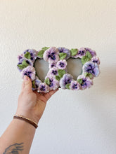 Load image into Gallery viewer, Double Floral Violet Frame
