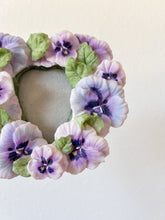 Load image into Gallery viewer, Double Floral Violet Frame
