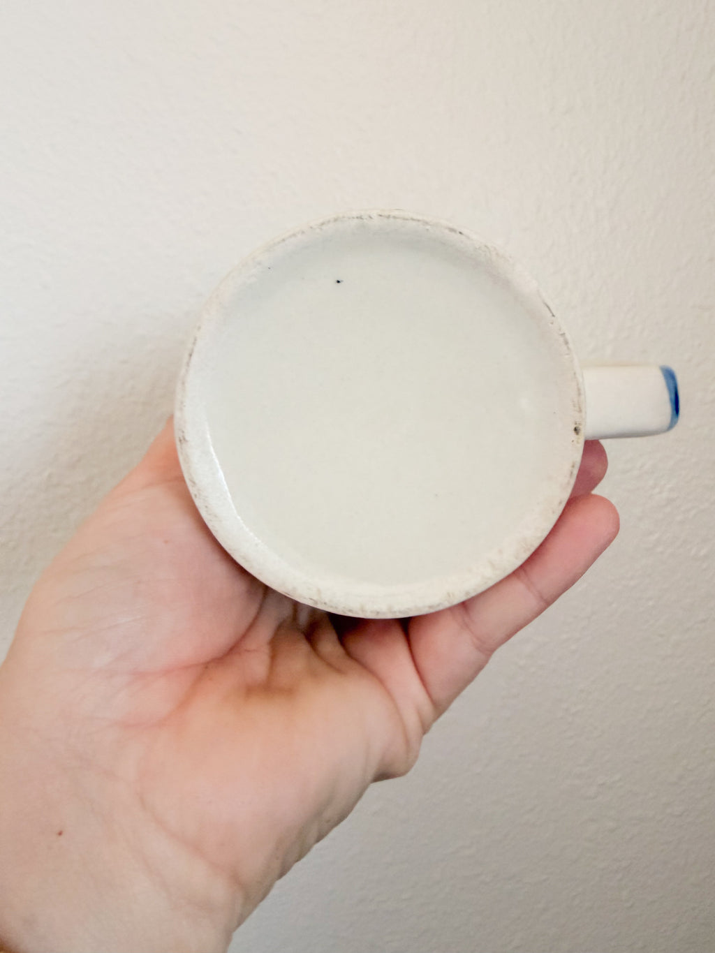 Trio of Blue Flower Mugs