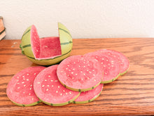 Load image into Gallery viewer, Watermelon Coaster Set
