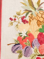 Vintage Fruit Crewel