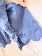 Load image into Gallery viewer, Blue Linen Jumpsuit - Size Small
