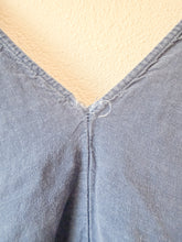 Load image into Gallery viewer, Blue Linen Jumpsuit - Size Small
