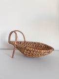 Tear Drop Wicker Basket