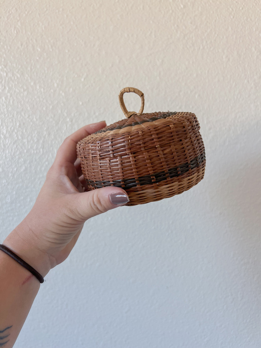 Woven Acorn Basket