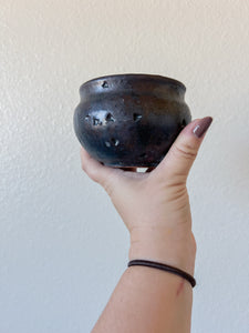Little Stoneware Cauldron