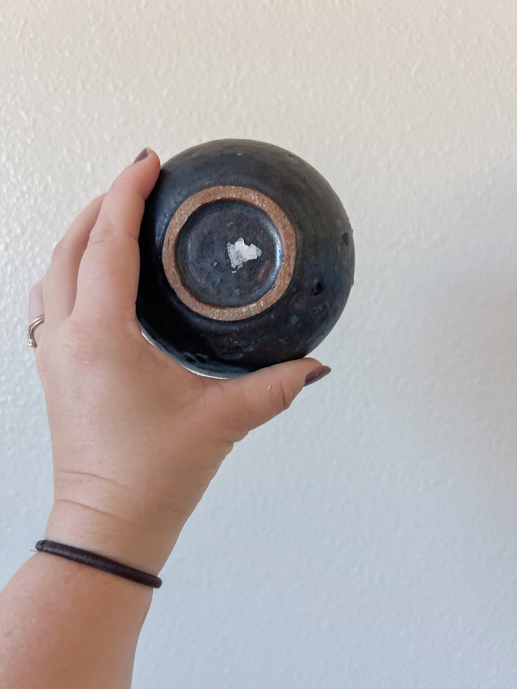 Little Stoneware Cauldron