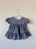 Smocked Baby Girl Dress - Size 3-6m