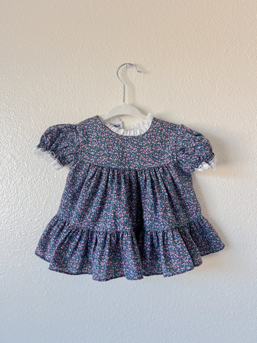 Smocked Baby Girl Dress - Size 3-6m