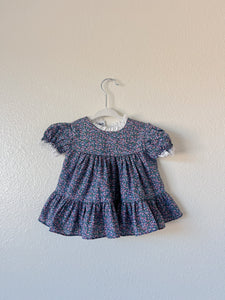 Smocked Baby Girl Dress - Size 3-6m