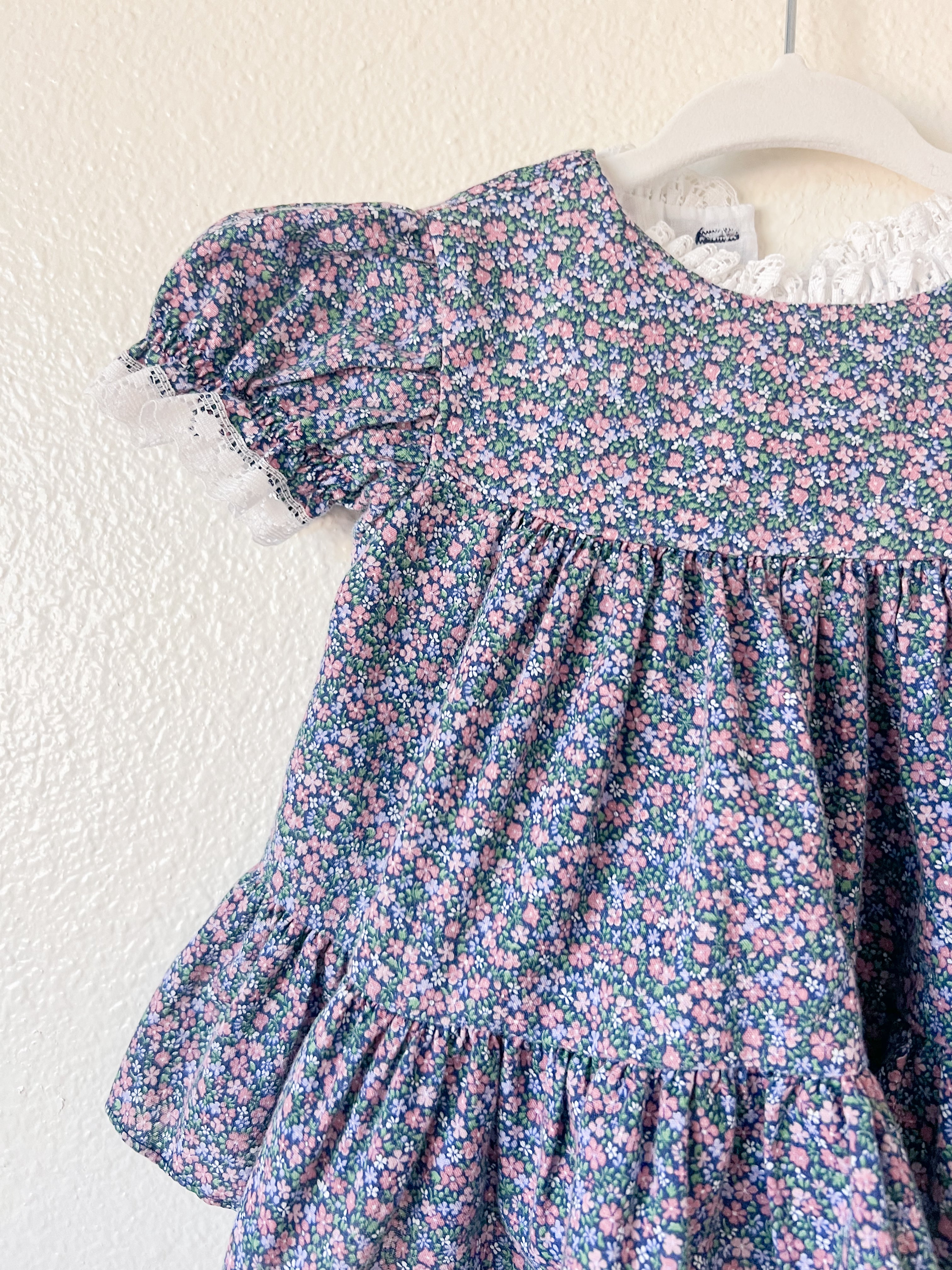 Smocked Baby Girl Dress - Size 3-6m