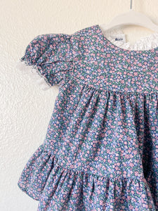 Smocked Baby Girl Dress - Size 3-6m