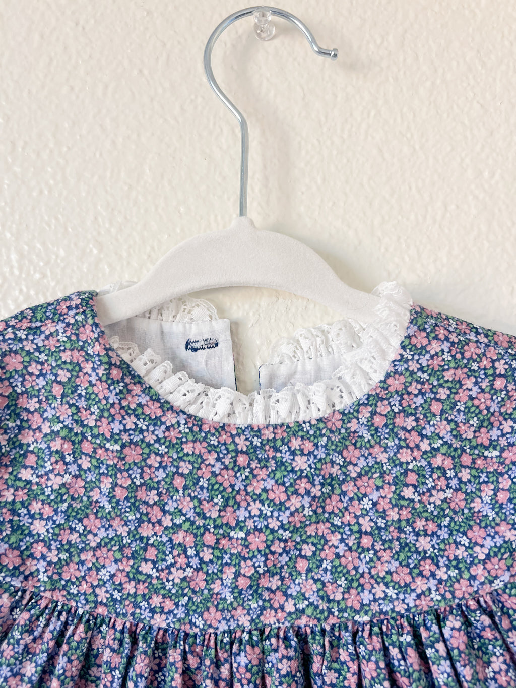 Smocked Baby Girl Dress - Size 3-6m