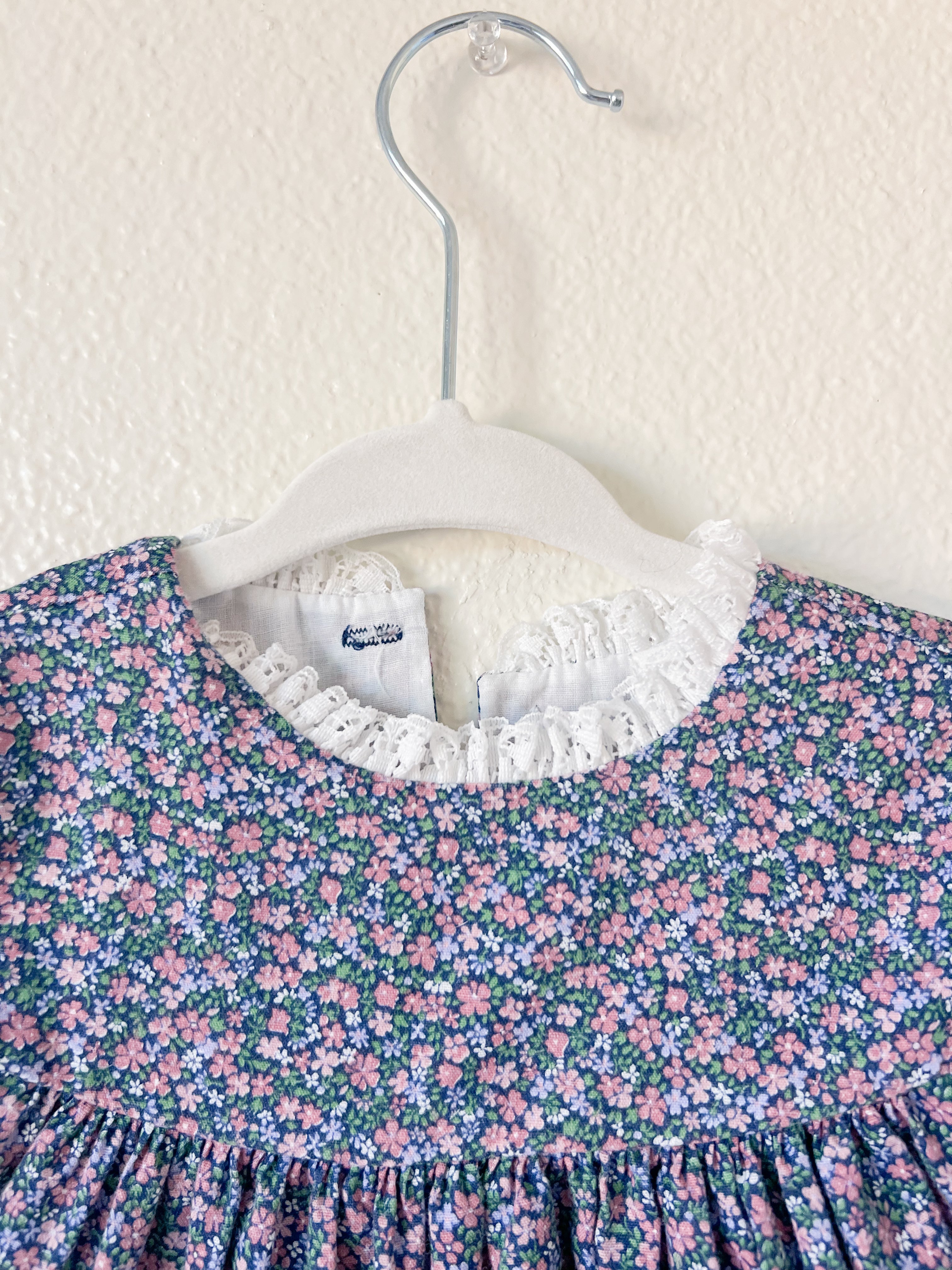 Smocked Baby Girl Dress - Size 3-6m