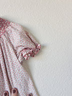 Pink Smocked Little Girl Dress - Size
