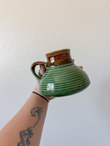 Green & Brown No Spill Coffee Mug