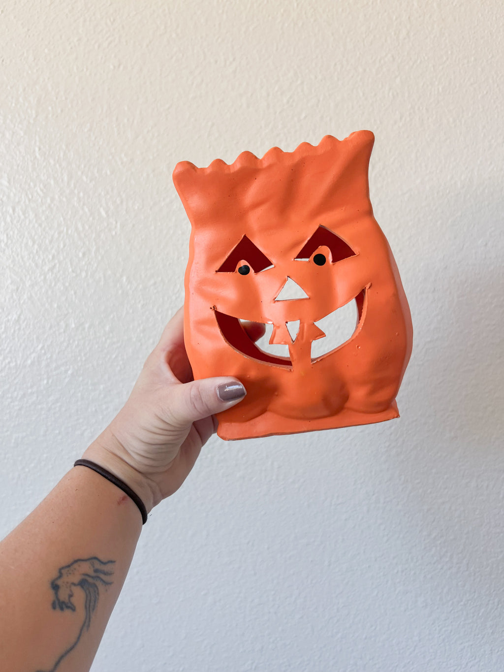 Ceramic Paper Bag Pumpkin