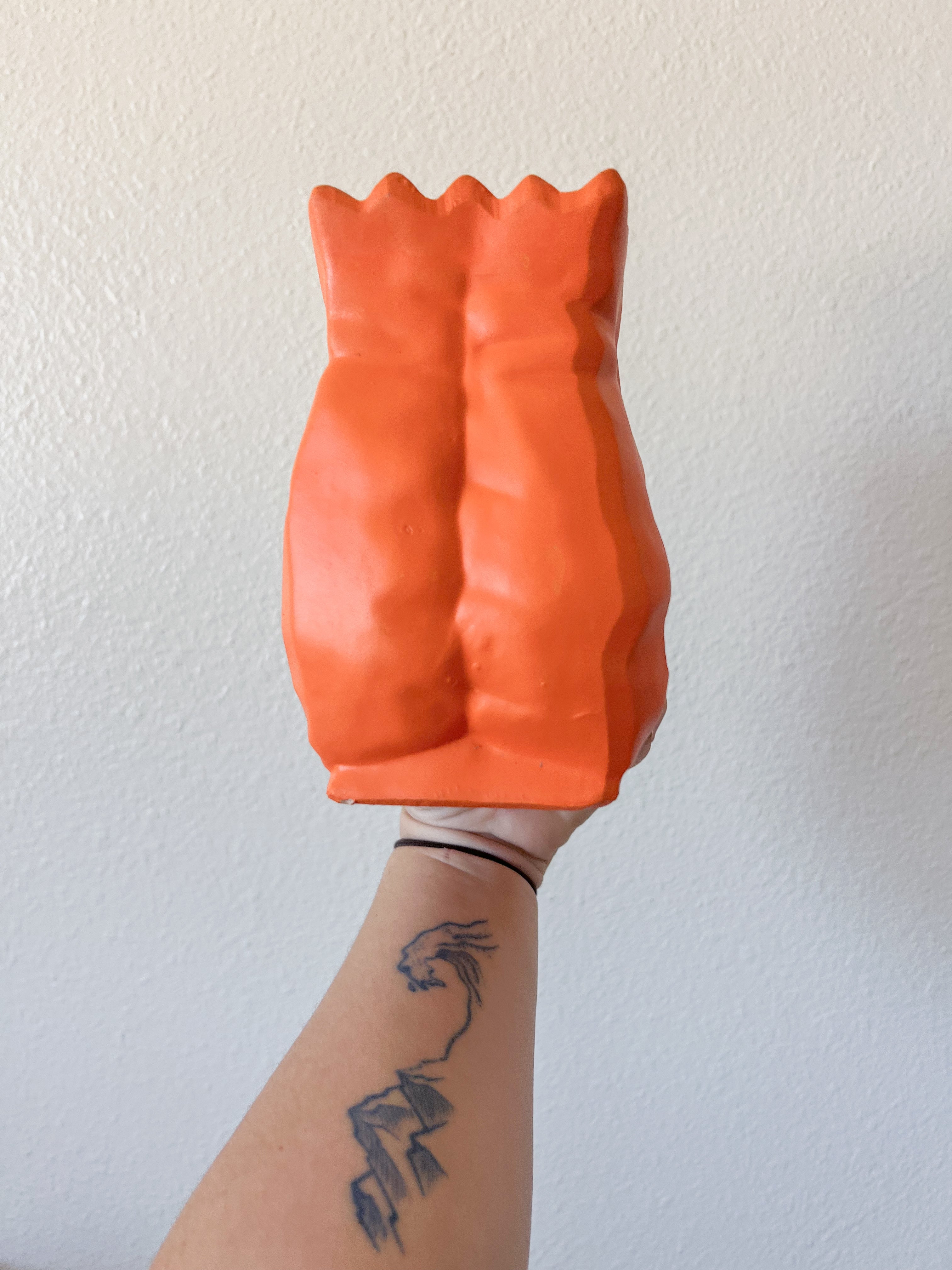 Ceramic Paper Bag Pumpkin
