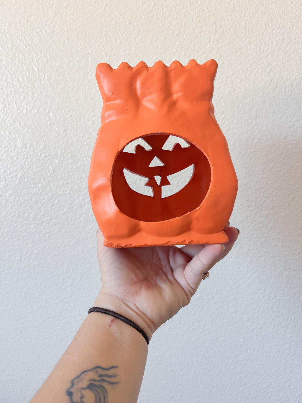 Ceramic Paper Bag Pumpkin
