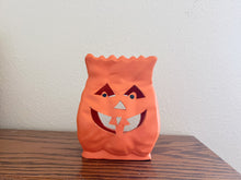 Load image into Gallery viewer, Ceramic Paper Bag Pumpkin

