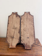Wooden Wall Sconce Candle Holders
